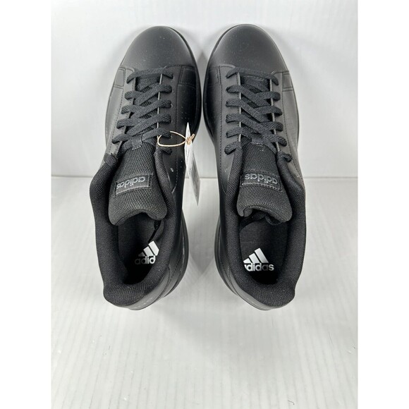 Size 11 Men’s Adidas Advantage Base Shoes Sneaker Black GW9284 BRAND NEW - Picture 6 of 8